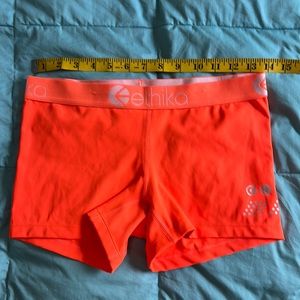 Ethika Orange SUBZERO performance short medium. NWT